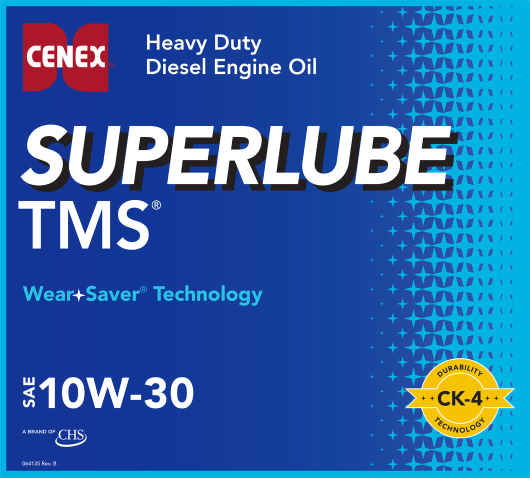 Superlube TMS® Tank Label