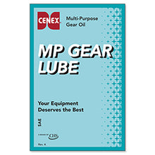 Load image into Gallery viewer, MP Gear Lube Tank Label in Quart Size
