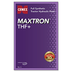 Maxtron THF+ Tank Label in Quart Size