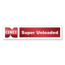 Super Unleaded Decal (9x2