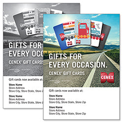 Gift Cards Print Ad