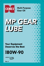 Load image into Gallery viewer, MP Gear Lube Tank Label in Quart Size
