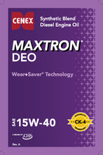 Load image into Gallery viewer, Maxtron DEO Tank Label in Quart Size
