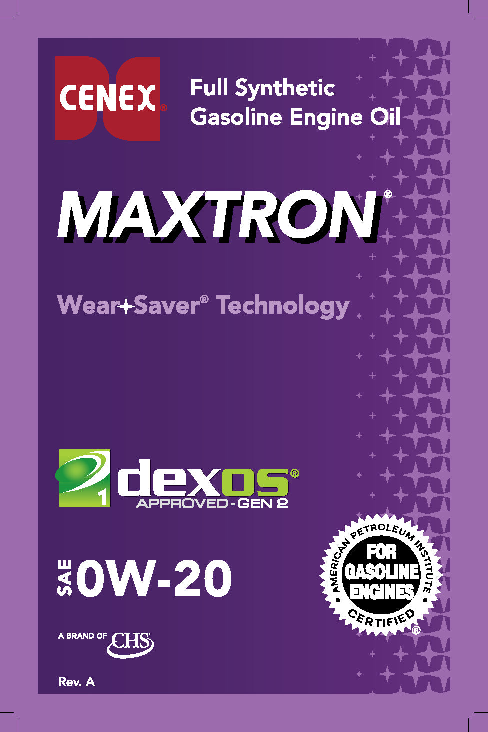 Maxtron® w/Dexos Tank Label in Quart Size