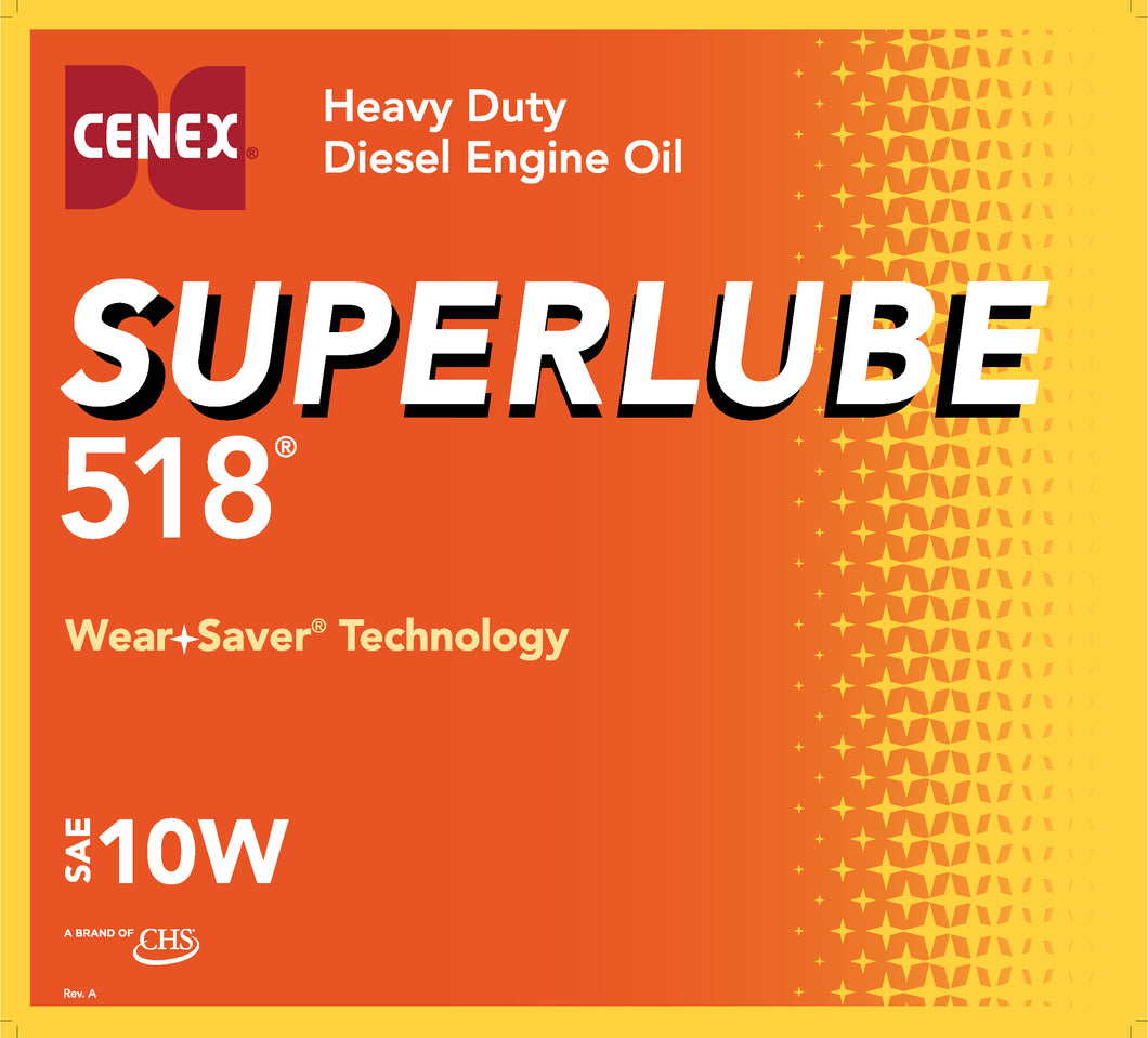 Superlube 518® Tank Label