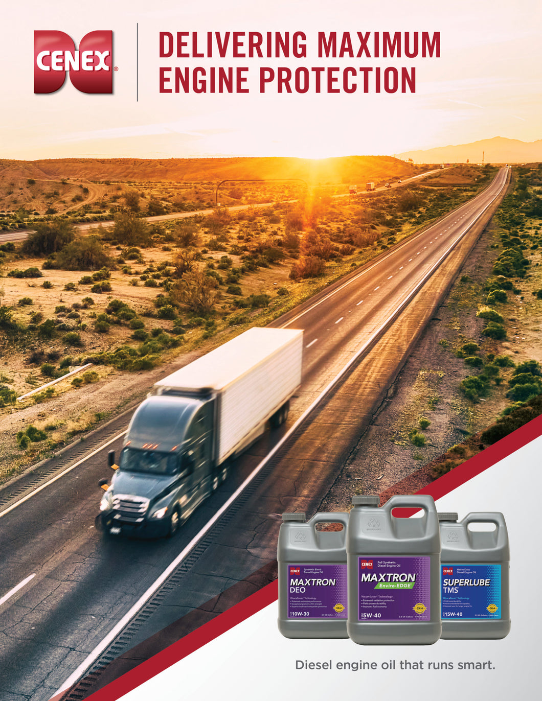 Heavy Duty Diesel Engine Oil Brochures (10/Pack)