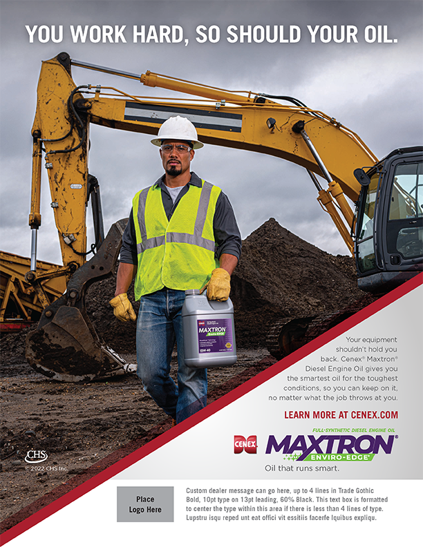 Maxtron Enviro-EDGE Construction Print Ad